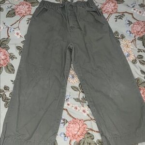 Zara Khaki Green Trousers